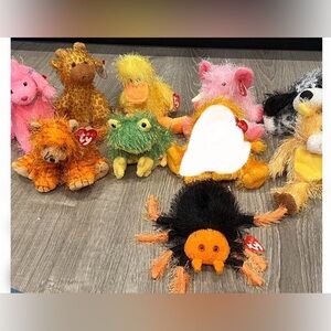 Ty Punkies Lot of 10 new old stock with tags vintage